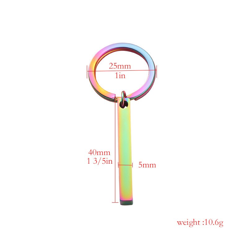 10Pcs/Lot Stainless Steel Strip Bar Blank