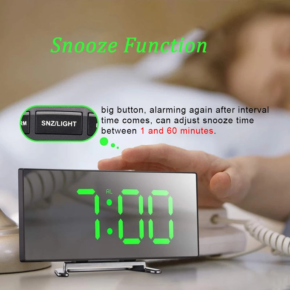 Digital Alarm Clock Desktop Watch