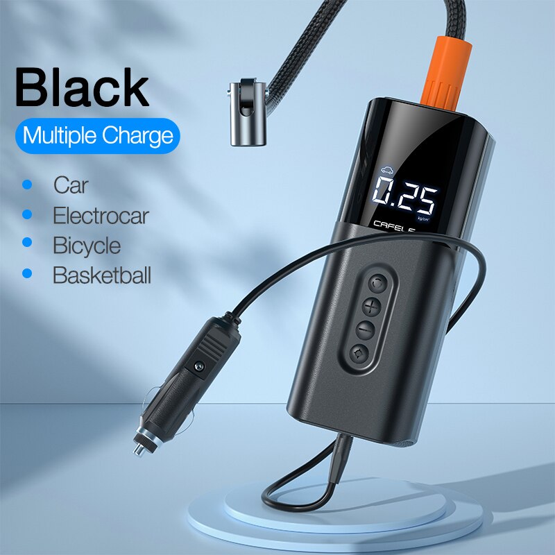 Cafele Wireless Car Tyre Inflator 150 PSI Electronic Air Compressor