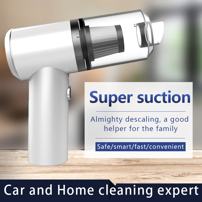 Wireless Car Vacuum Cleaner Portable With Handheld