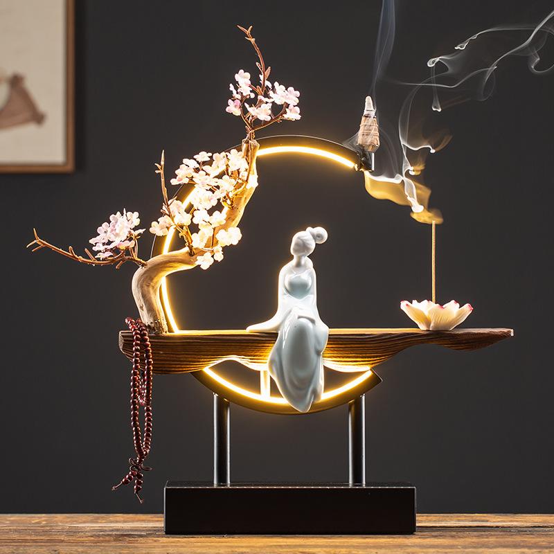 Waterfall Backflow Incense Burner Ladies Incense