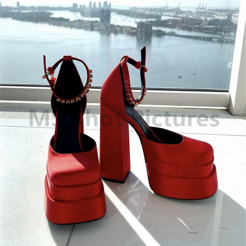 Luxury Brand Women High Heesl Shoes Sexy