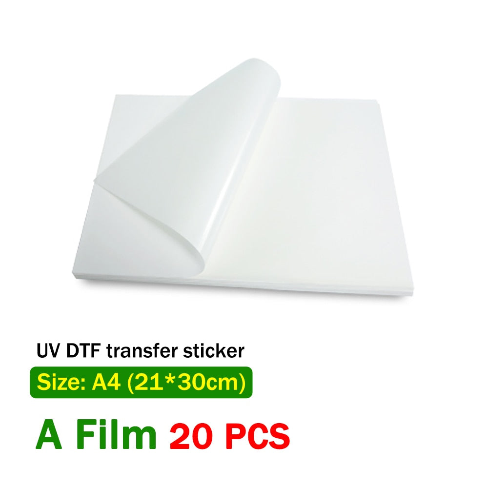 UV printer waterproof LOGO transfer UV DTF film sticker