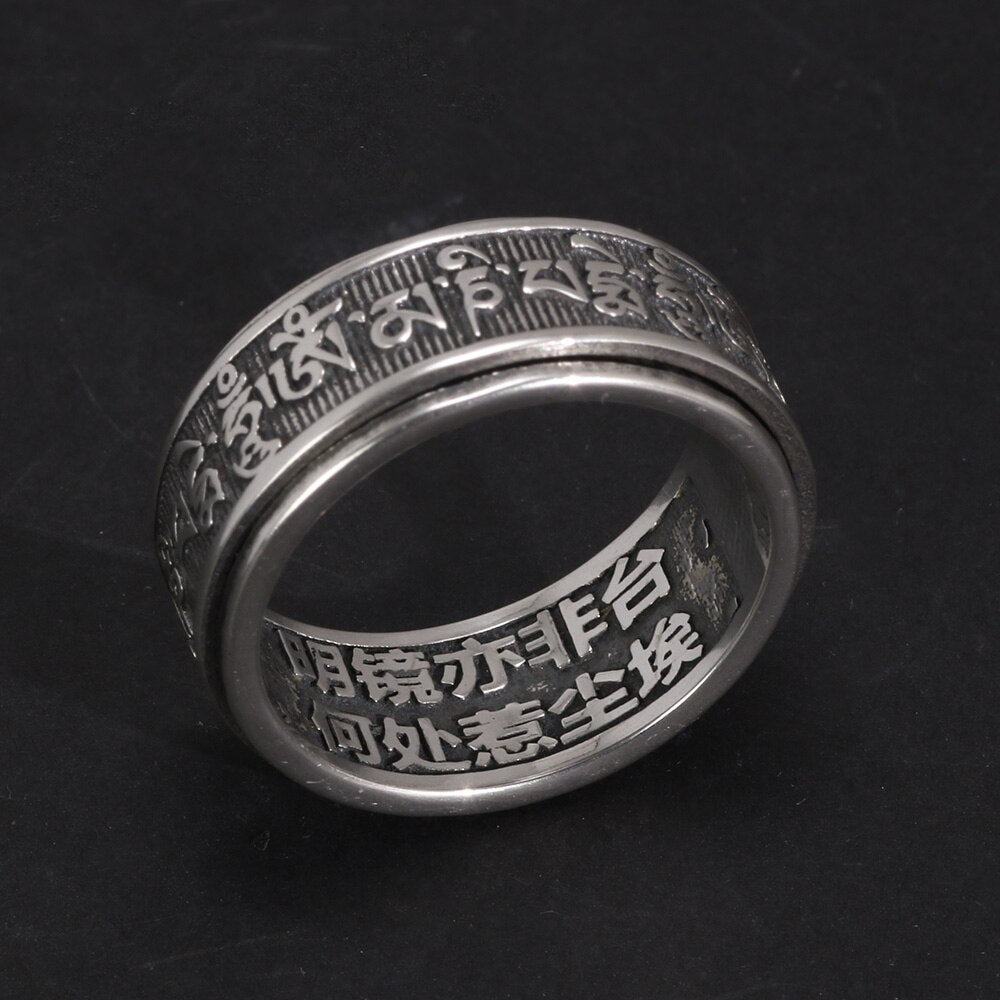 Real 925 Sterling Silver Vintage Rings For Men