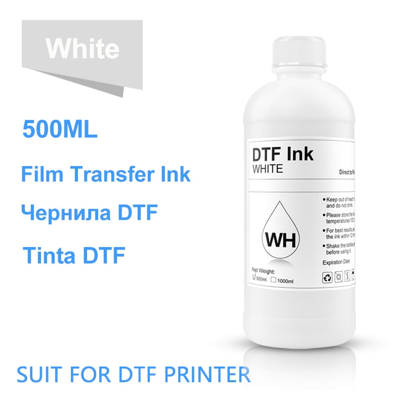 500ML/Bottle DTF Ink PET Film Transfer Ink For DTF