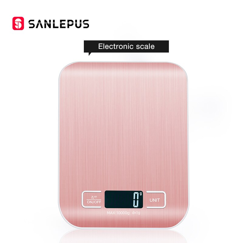 10Kg Stainless Steel Kitchen Scales Digital Balance