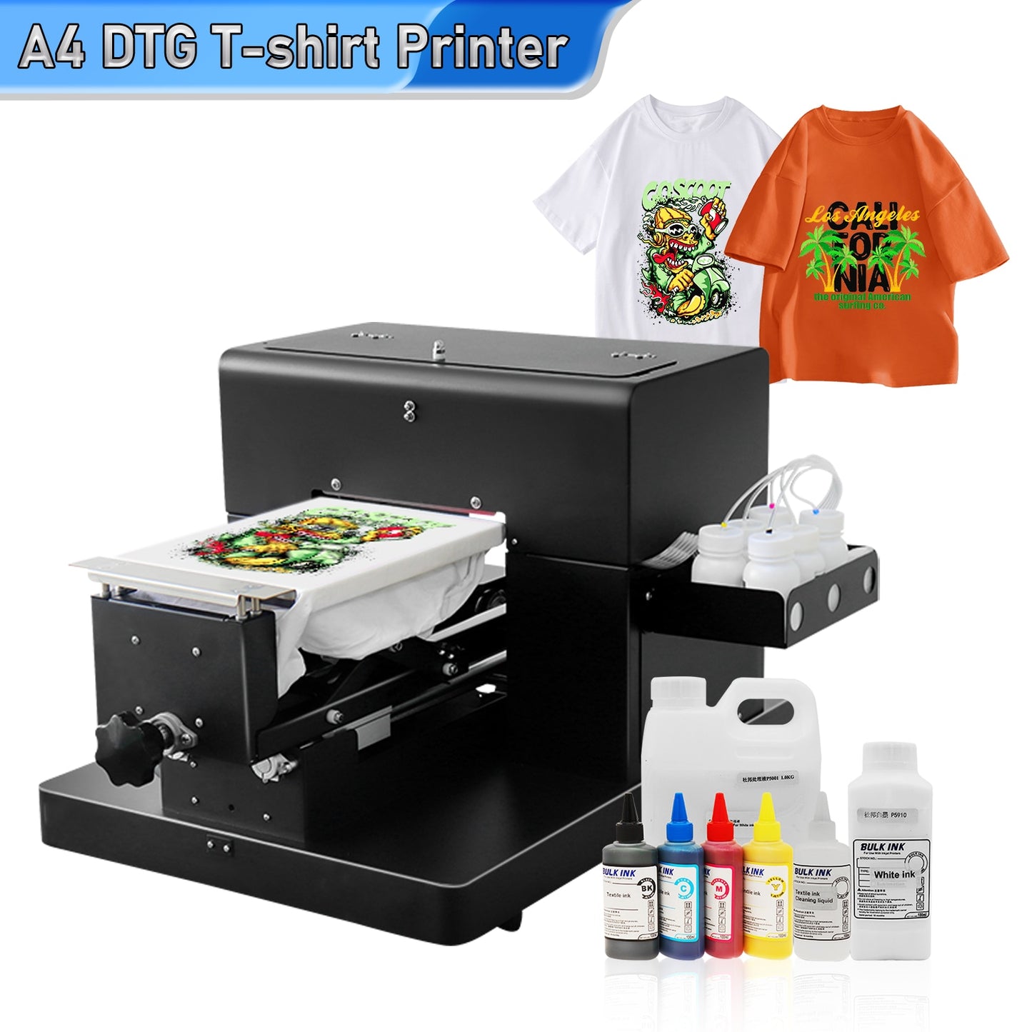 A4 DTG Printer T-shirt Printer Machine A4 DTF Printer With DTF