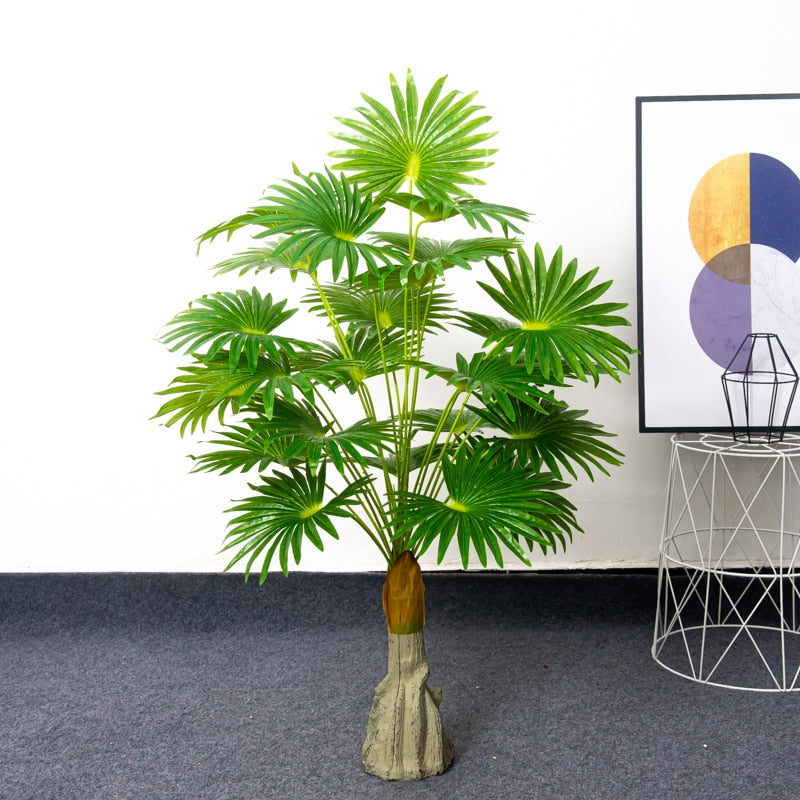 125cm Large Artificial Palm Tree Tropical Plants