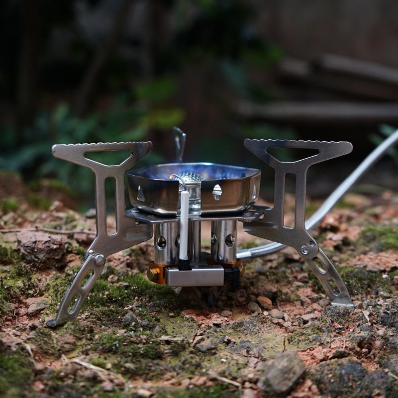 Outdoor Portable Three Stove Picnic Mountaineering