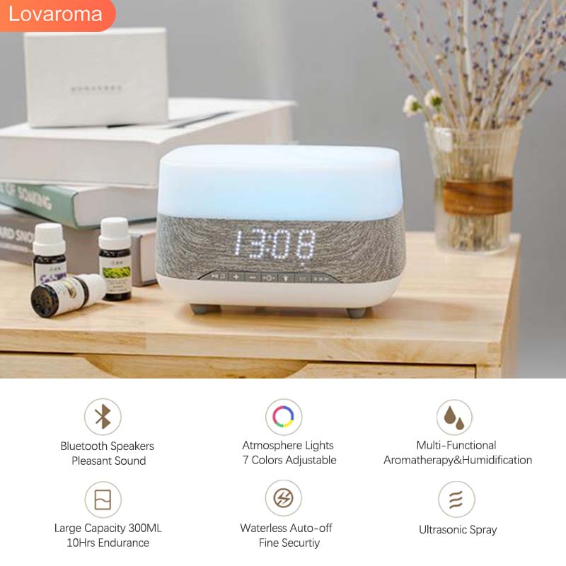 LOVAROMA M01 300ML Aroma Diffuser Air Humidifier