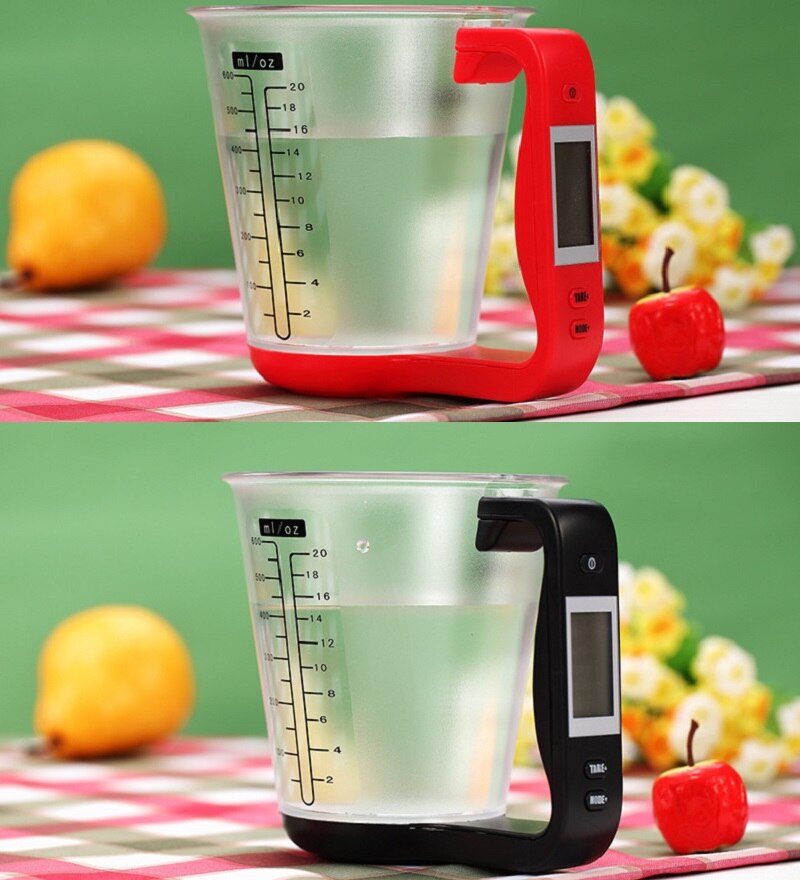 Plastic Tool Graduated Digital Jug With Scales