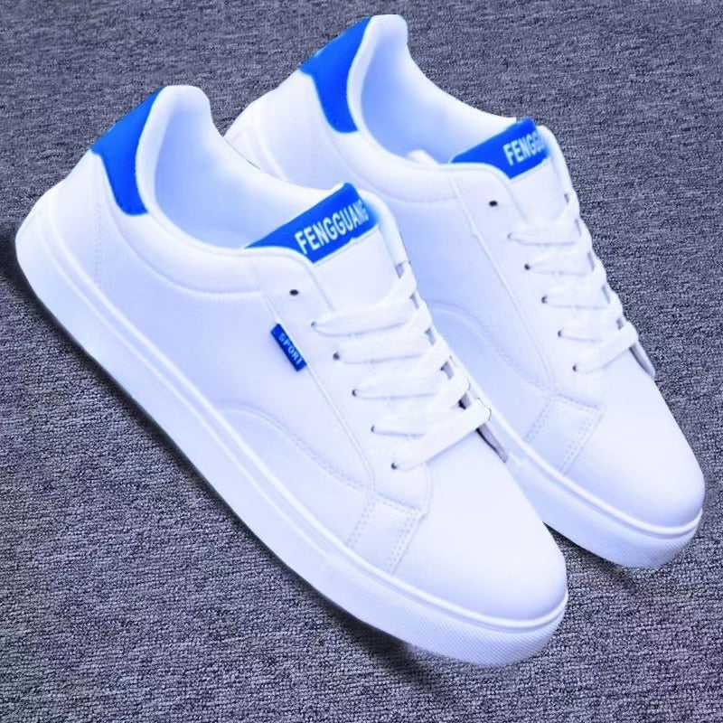 White Vulcanized Sneakers Boys Cheap Flat Comfortable