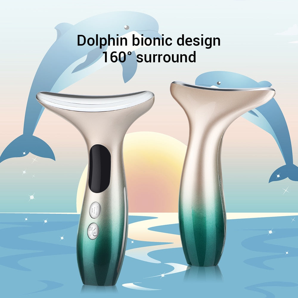 LED Photon Therapy Skin Tighten Reduce Double Chin