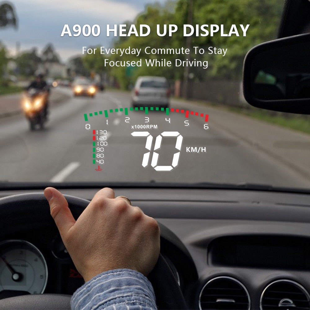 GEYIREN A900 Auto Hud Display Car Projector