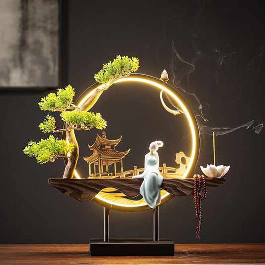 Waterfall Backflow Incense Burner Ladies Incense