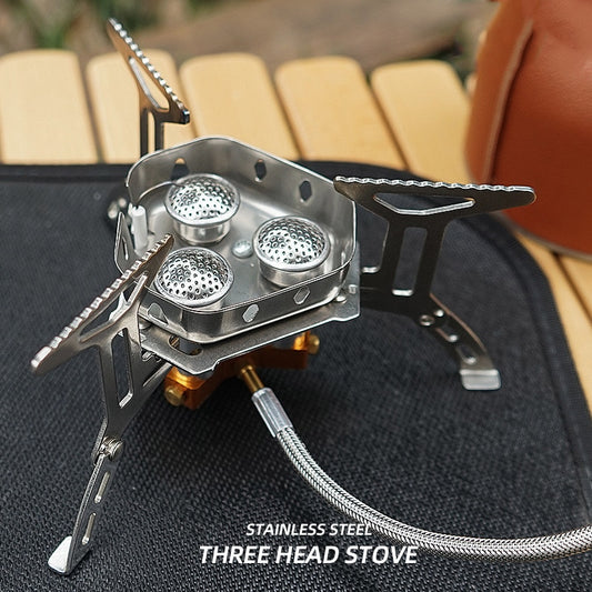 Outdoor Portable Three Stove Picnic Mountaineering