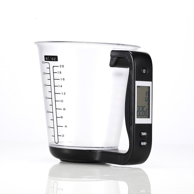 Plastic Tool Graduated Digital Jug With Scales
