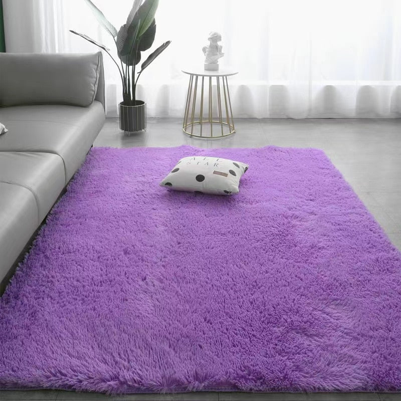 Nordic tie-dye carpet wholesale plush living room