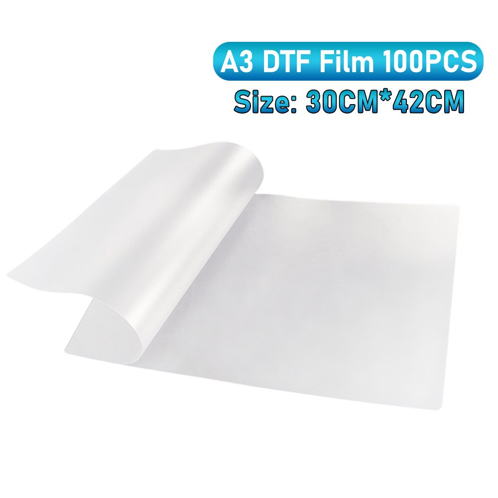 100PCS A3 DTF PET Film For DTF Printer