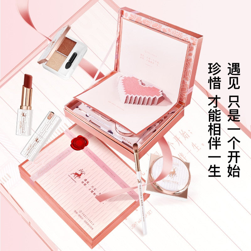 Makeup kit full Concealer Cushion BB Cream Lipstick