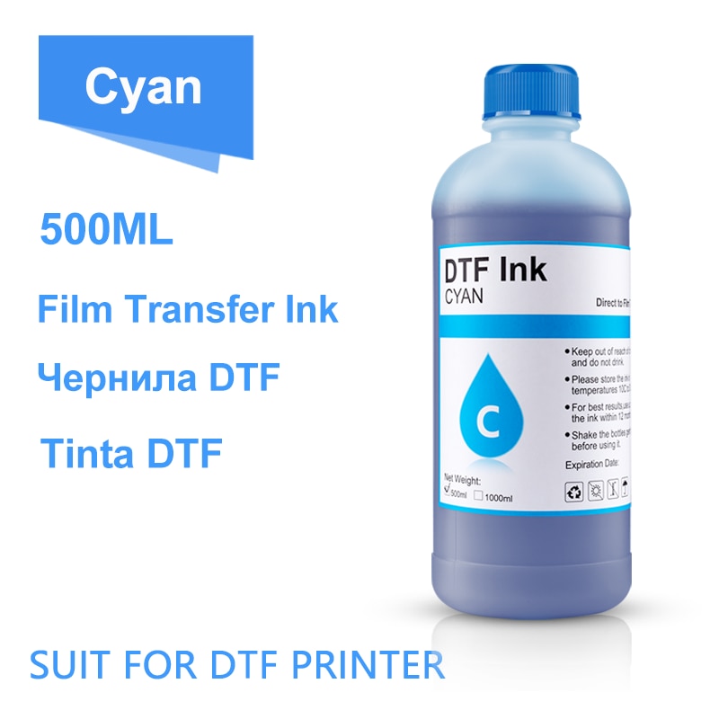 500ML/Bottle DTF Ink PET Film Transfer Ink For DTF