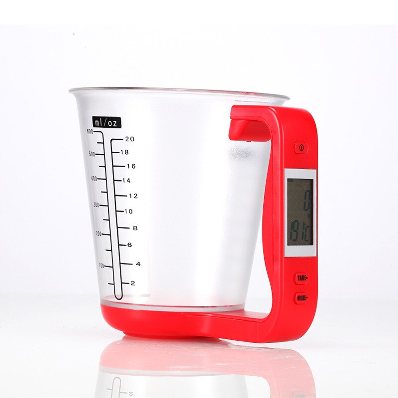 Plastic Tool Graduated Digital Jug With Scales