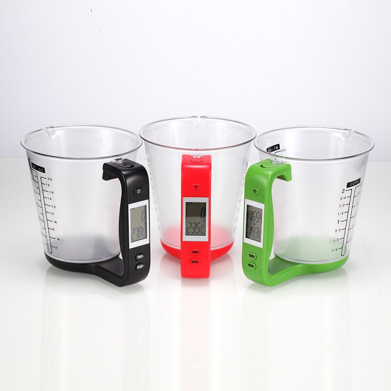 Plastic Tool Graduated Digital Jug With Scales