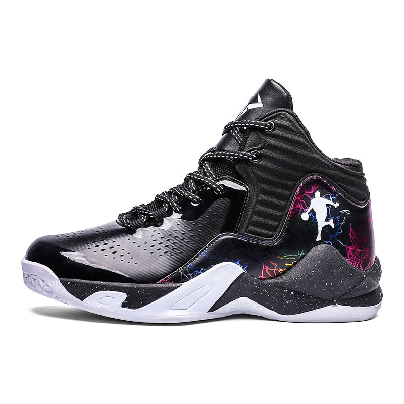 Fashion Purple Men Basketball Shoes