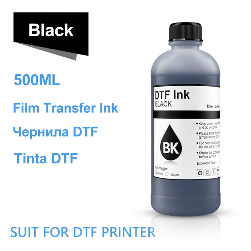 500ML/Bottle DTF Ink PET Film Transfer Ink For DTF