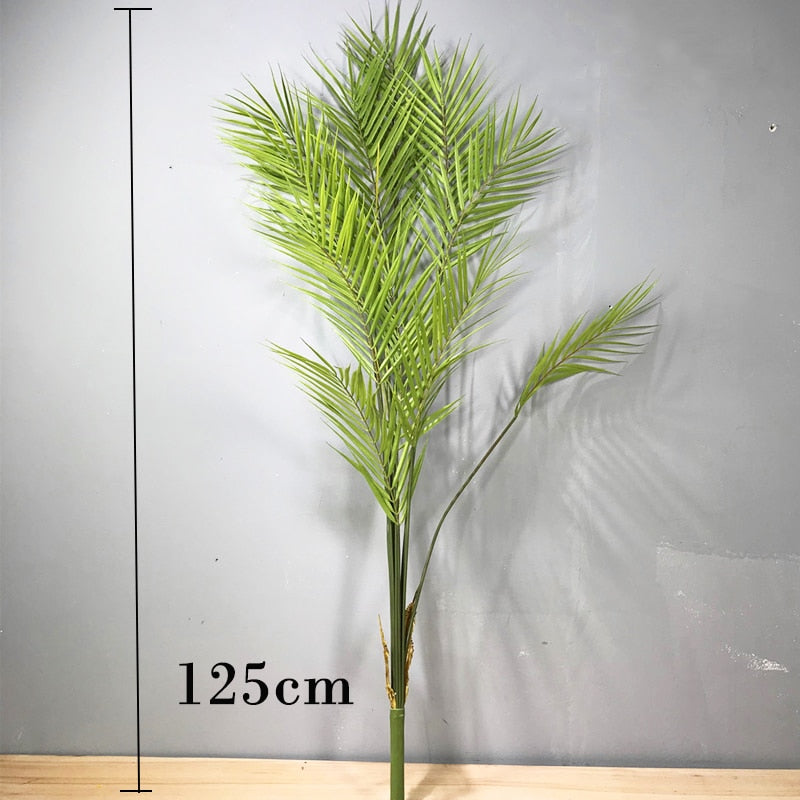 125cm Large Artificial Palm Tree Tropical Plants