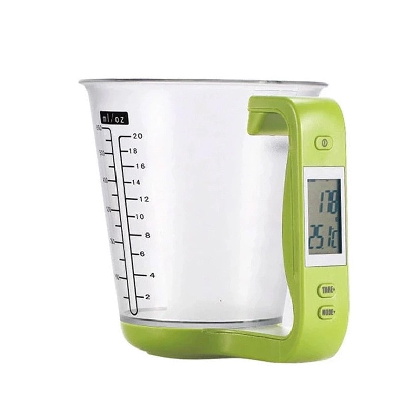 Plastic Tool Graduated Digital Jug With Scales