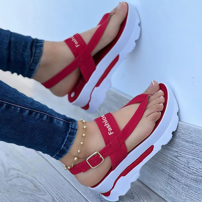 New Platform Sandals For Summer Wedges Shoes