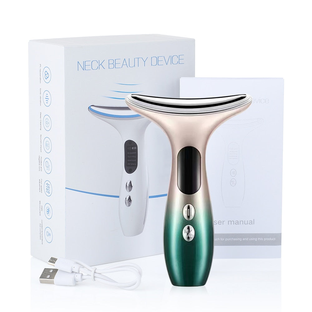 LED Photon Therapy Skin Tighten Reduce Double Chin