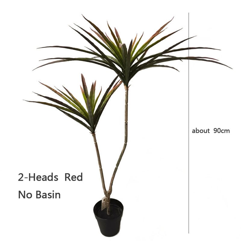 New 90-120cm Artificial Dracaena Plants Fake Plastic