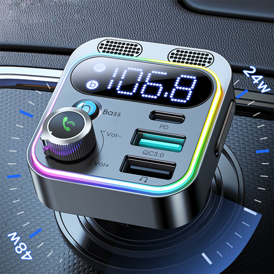 2023 Bluetooth 5.3 FM Transmitter for Car